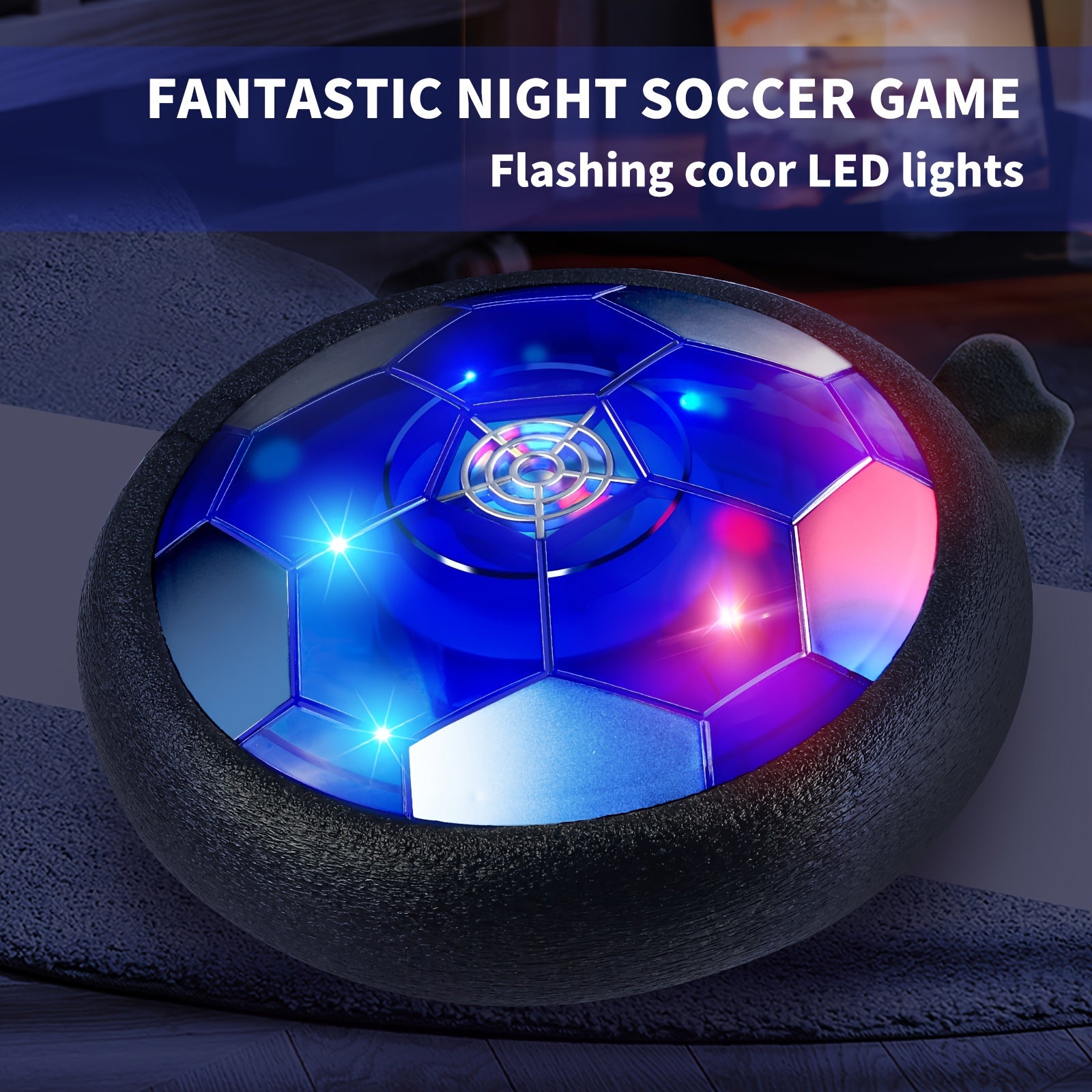 LED Floating Soccer Boy and Girl with Foam Bumper - Ages 8-12