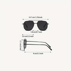 Polarized Sunshade Anti-UV Driving Sunglasses Men