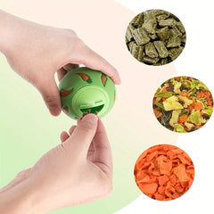 Small Animal Treat Ball Slow Feeder for Rabbits Hamsters