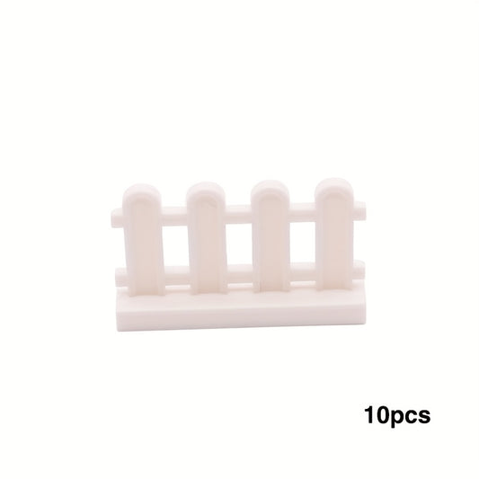 10pcs Wooden Building Blocks Set for Animal Scenes & Farm Toy Sets