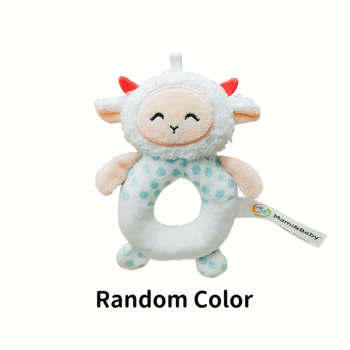 Cartoon Sheep Musical Rattle Toy for Baby Car Seats Walks & Playtime