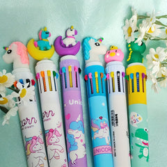 1pc 10 Colors Retractable Animal Shuttle Pen