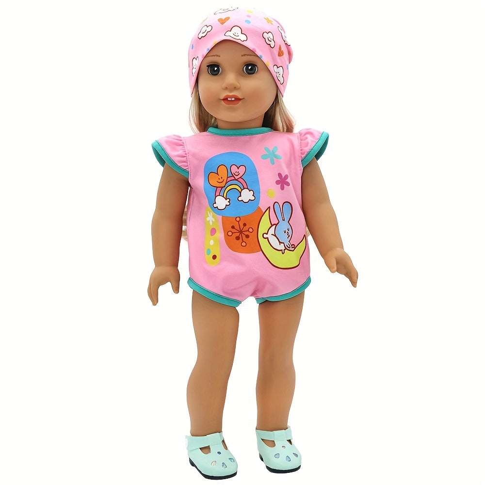 Doll Clothes 16-18in 40 Pcs Multiple Styles Wings Series Holiday and Birthday Ac