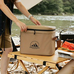 20L Waterproof Insulation Box w/ Ice Pack-Portable Food Preservation Bag