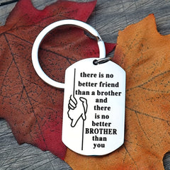 Creative Brother Keychain Gift For Boys, Friends