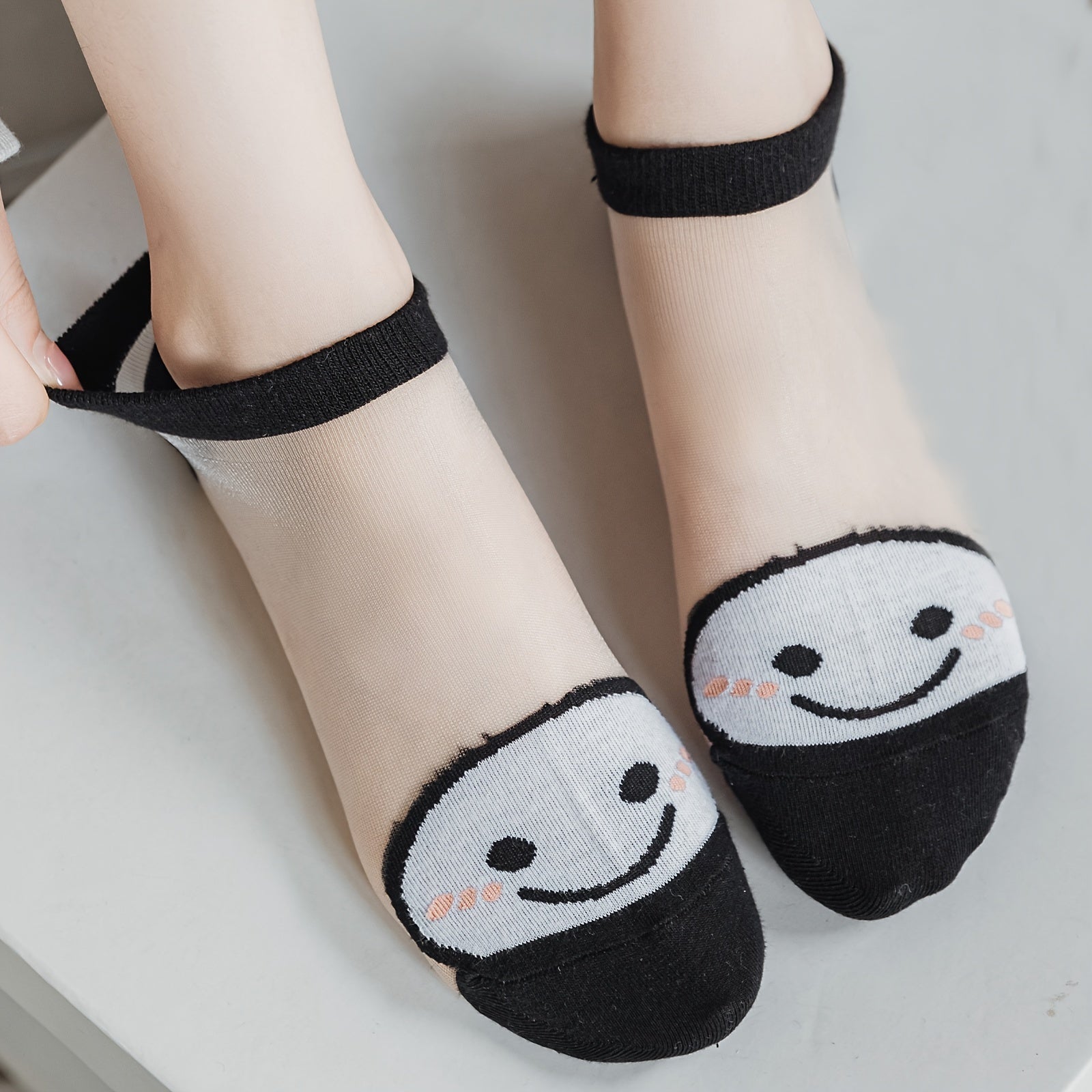 Women's Silicone Anti Skid Invisible Boat Socks