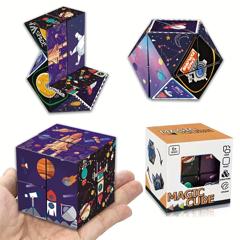 Infinite Cube 3D Puzzle Space Series Flip Toy