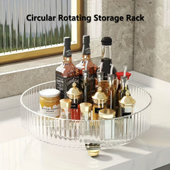 1pc Turntable Organizer Spice Spinner Rotating Seasoning Rack Holder