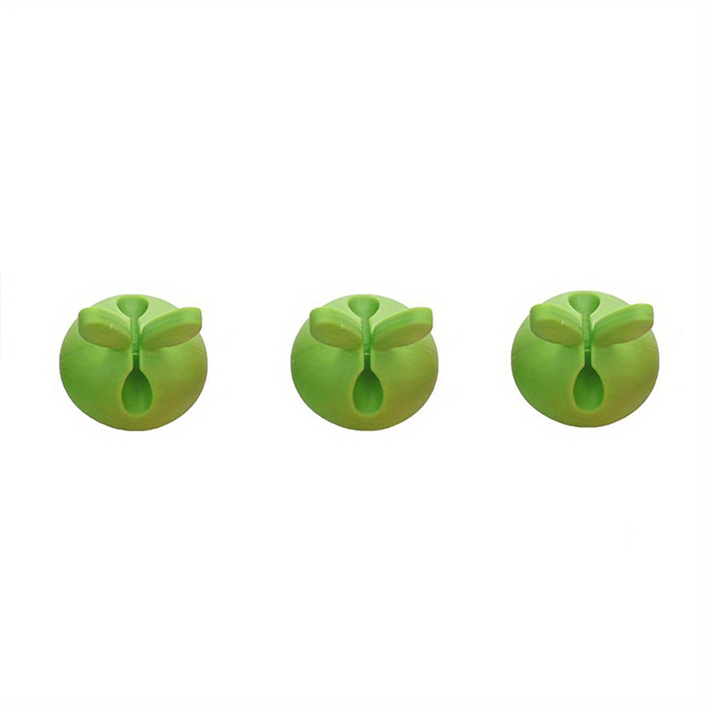 3pcs Rabbit Ear Wire Clip Desktop Wire Fixing Device in Multiple Colors