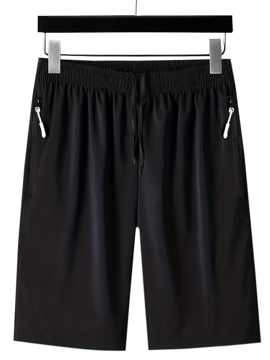 Men's Casual Elastic Waist Drawstring Shorts for Summer