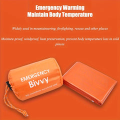 Emergency Sleeping Bag Waterproof Warm Survival Blanket