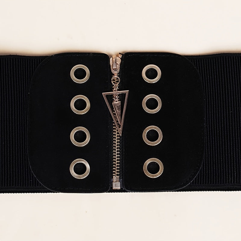 Women Corset Wide Elastic Waist Belt Cinch Stretch Waistband