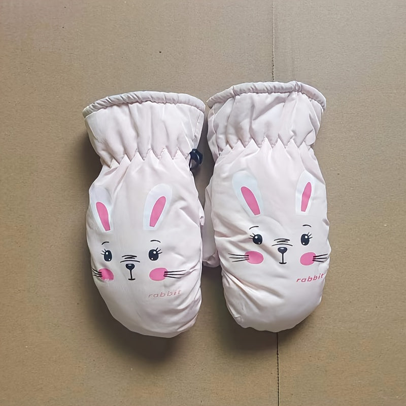 Winter Warm Skiing Gloves Waterproof Snow Playing Gloves