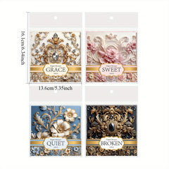 Baroque Vintage Stationery for Journal Collage DIY