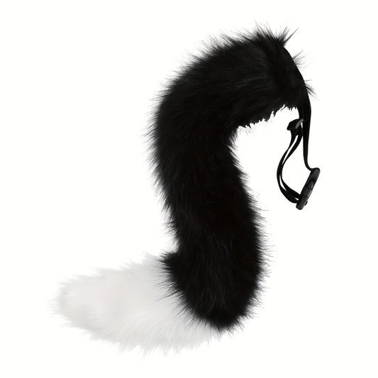 Adjustable Plush Beast Tail for Cosplay Party Props