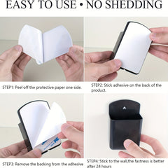 Remote Control Holder Wall Mount Self Adhesive