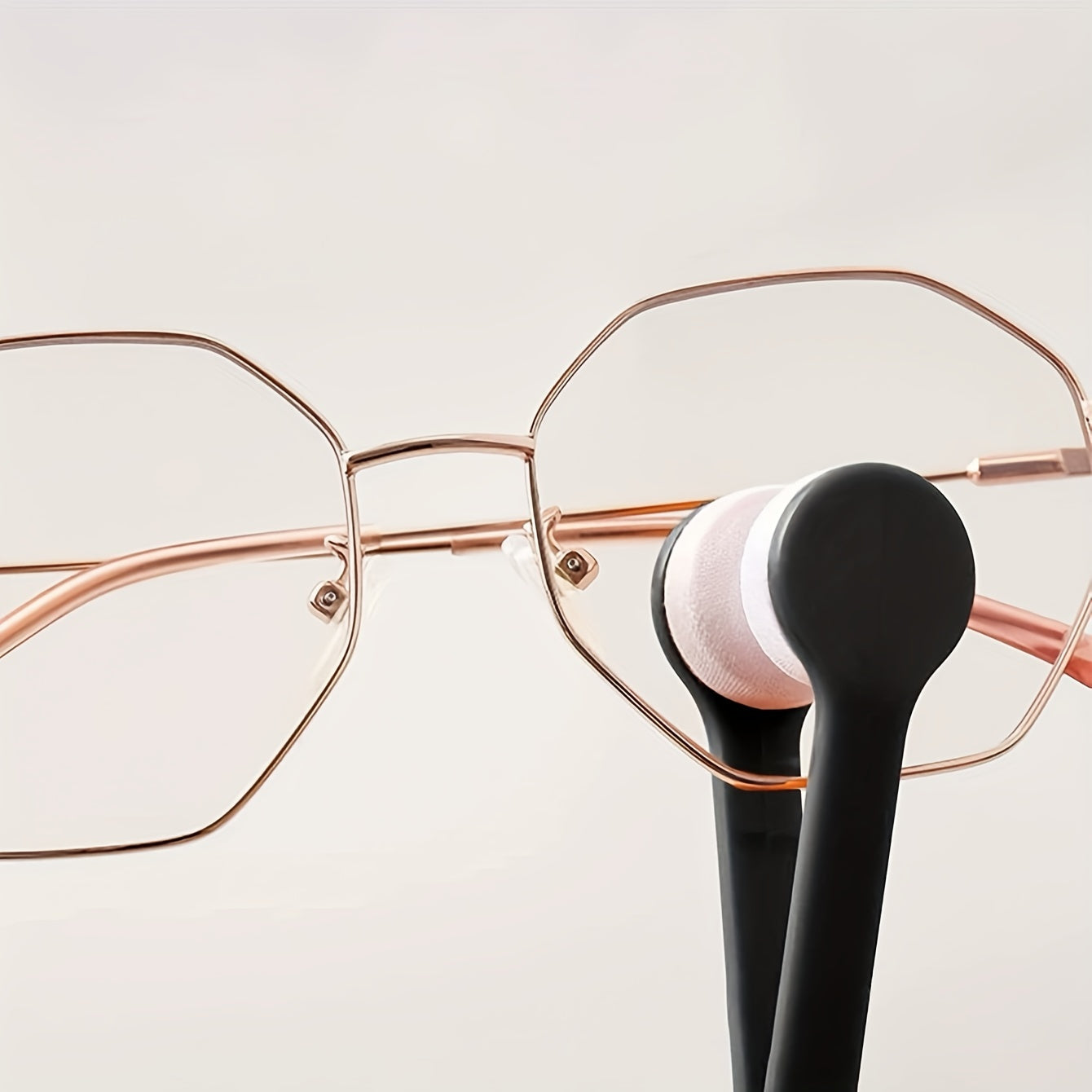 Eyeglasses Cleaning Brush Portable Glasses Wipe Cleaner Tool