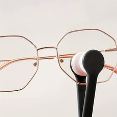 Eyeglasses Cleaning Brush Portable Glasses Wipe Cleaner Tool
