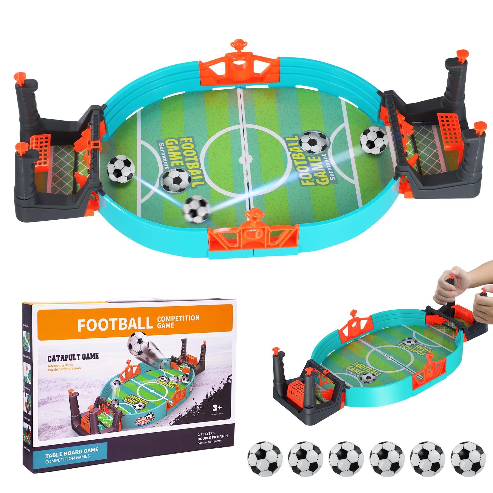 Tabletop Football Game with 6 Mini Footballs