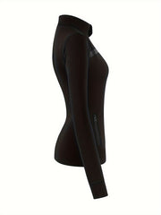 Women's Fleece Lined Yoga Jacket Zip Up