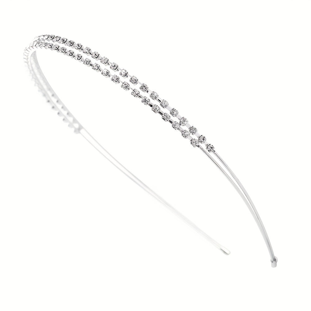 Crystal Rhinestones Headbands Wedding Party Hair Hoop