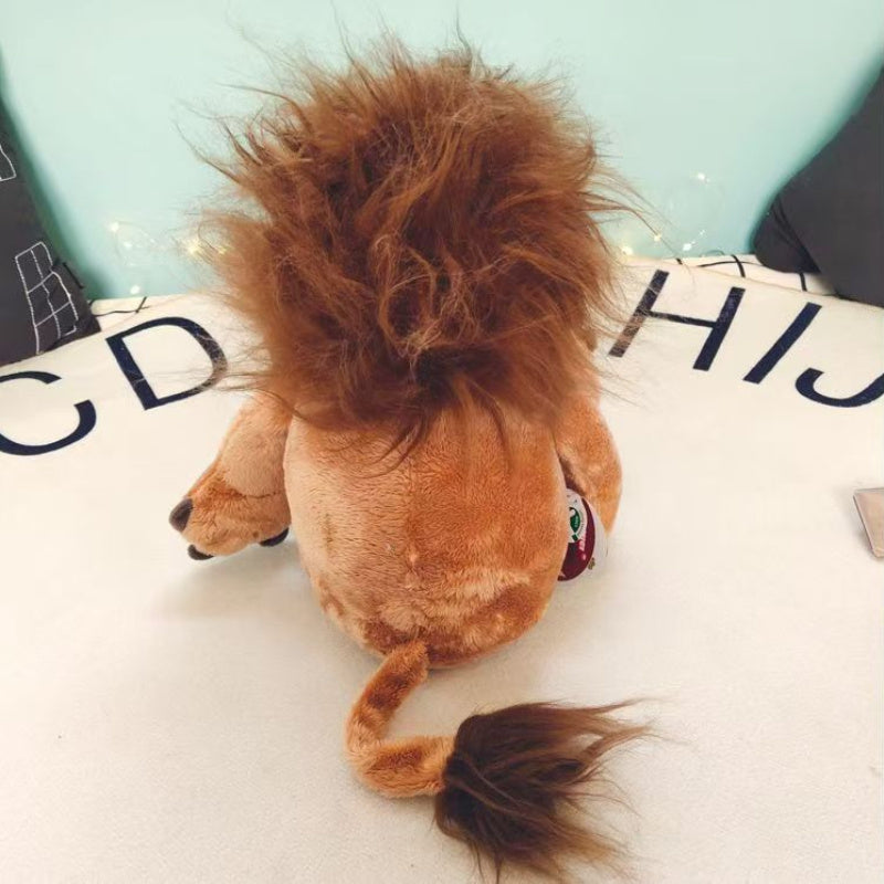 Soft Lion Plush Toy for Bedroom Decor and Birthday Gift