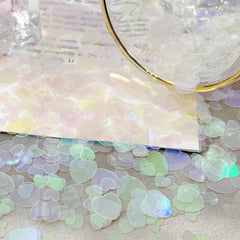 Peach Heart Wedding Confetti Mixed Styles Decorative Confetti