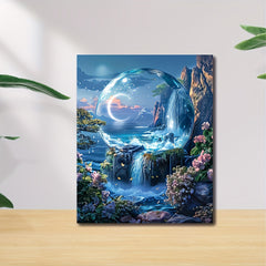 Fantasy Paradise DIY Digital Painting Kit 40x50 Unframed Home Wall Decor Gift