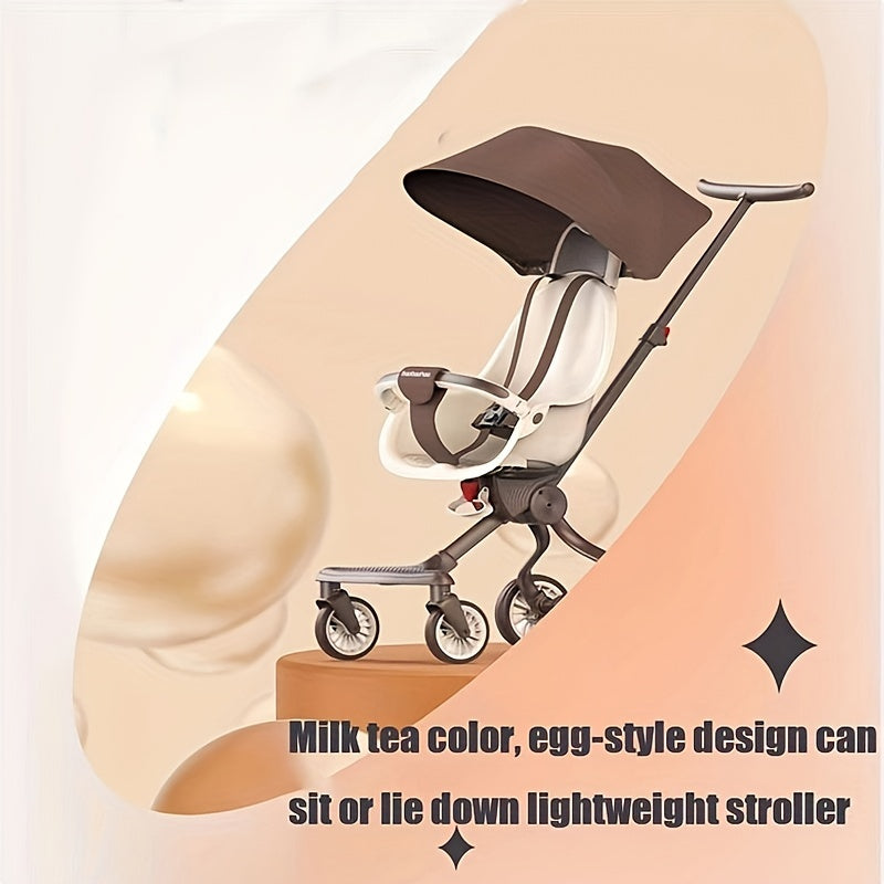 Portable Baby Stroller with Lumbar Support