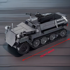Creative Tank Building Blocks Set Home Decorations