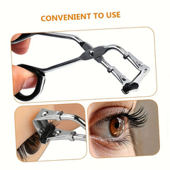 Portable Eyelash Curler Natural Beauty Aid Mini Eyelash Curler