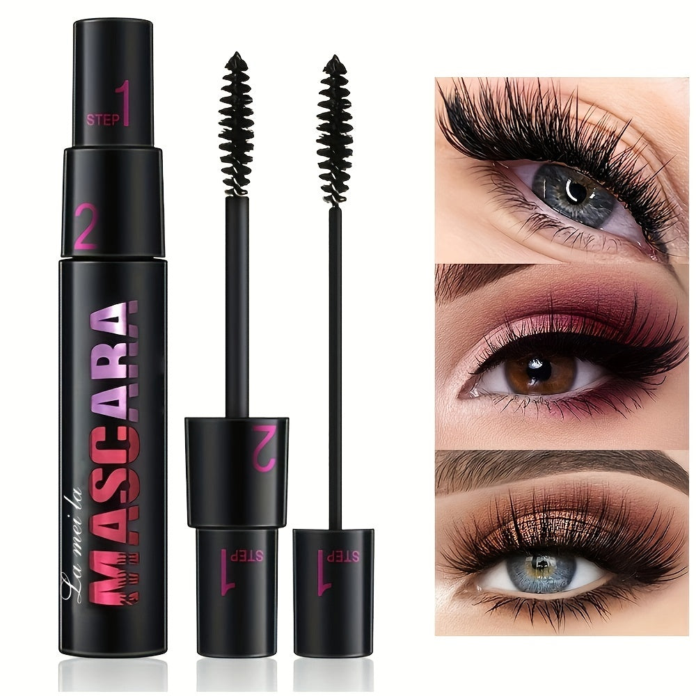 4D Silk Fiber Mascara Natural Slender & Thicker Effect Waterproof Long Lasting