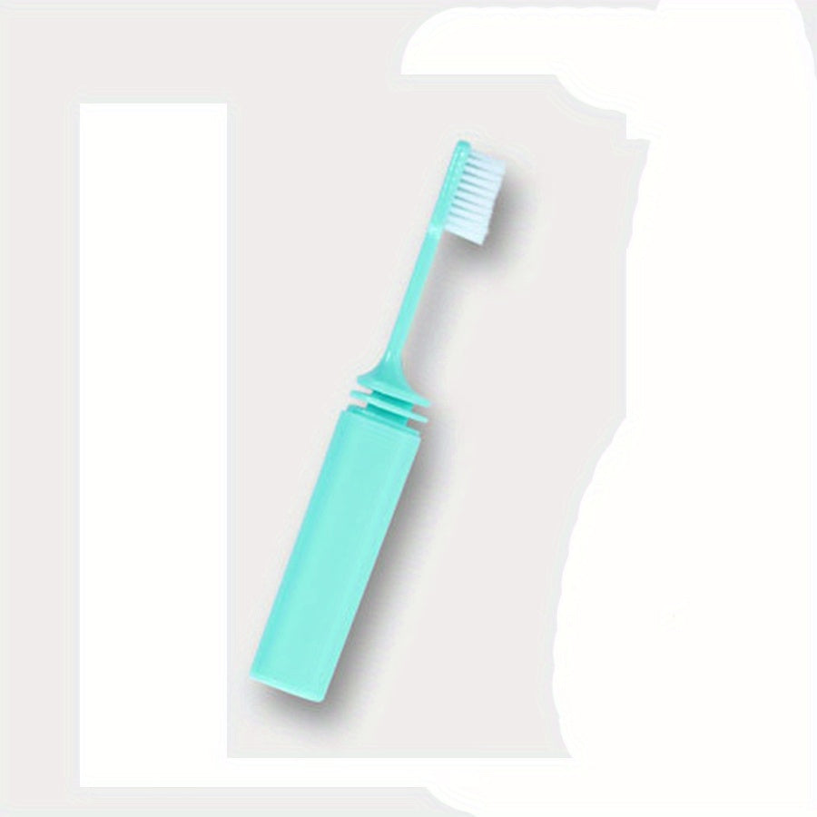 Portable Folding Bamboo Toothbrush for Travel Camping Hiking