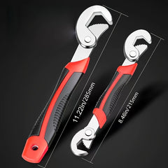 Adjustable Double Ended Pipe Wrench - Water Pipe Wrench