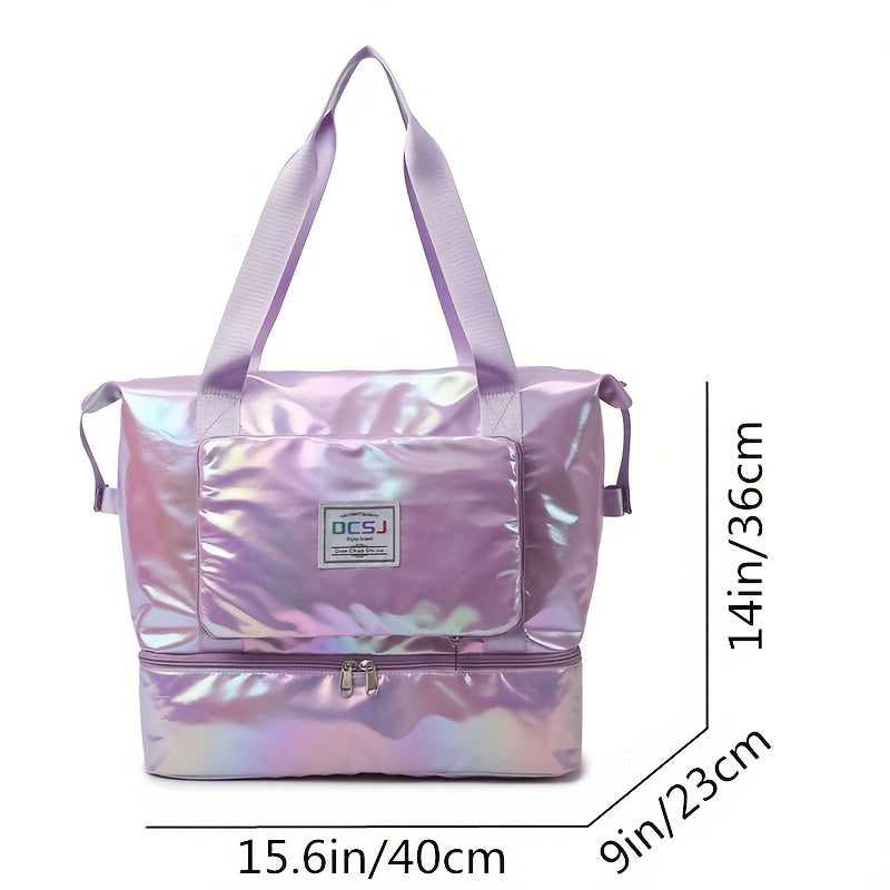 Waterproof Large Capacity Foldable Portable Gym Bag for Outdoor Travel