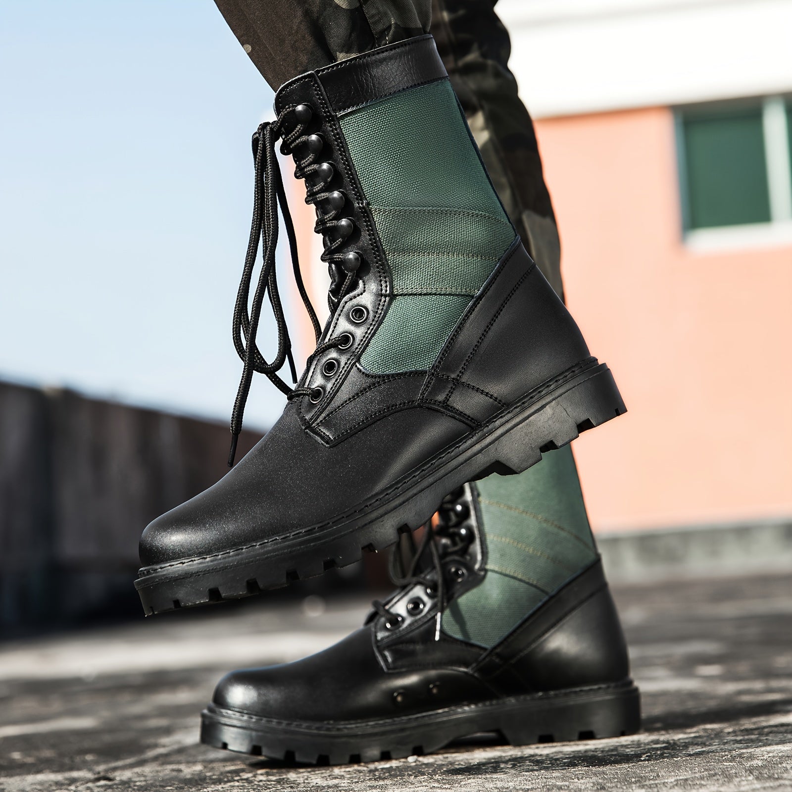 Women's Outdoor Riding Boots Plus Size Training Boots