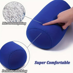 Soft Microbead Tube Pillow Neck Leg Arm Waist Support Cervical Pillow