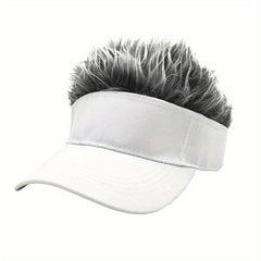 Light Board Wig Baseball Cap Men's Sun Visor