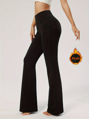 High Waist Flared Yoga Pants Activewear
