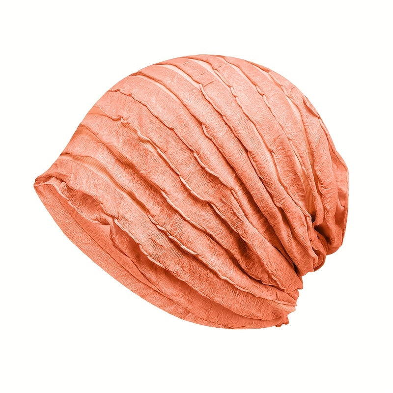 Breathable Beanie Cap Lightweight Slouchy Hat Elastic Skull Cap Chemo Hats