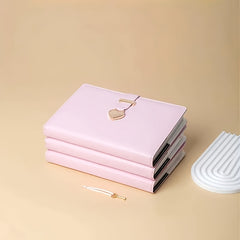 A5 Minimalist Pink Notebook - Customized Personalized Design
