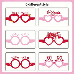 Wedding Party Paper Glasses Set