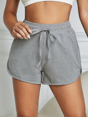 Women's Running Shorts with Pocket and Drawstring Activewear