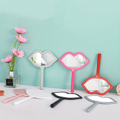 Handheld Mirror Travel Makeup Mirror Mini Cosmetic Touch up Mirror Decorative