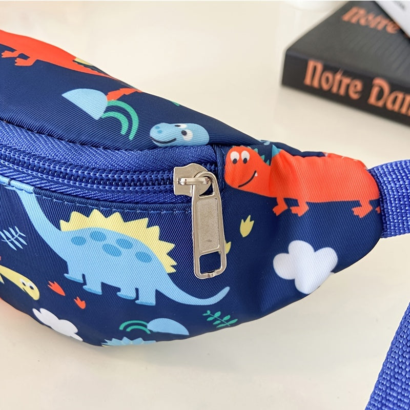 Dinosaur Print Waist Pack Shoulder Bag for Kids