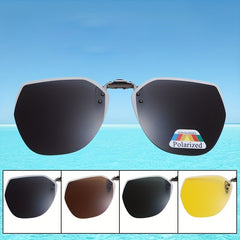 Myopia Polarized Clip Sunglasses for Driving Fishing