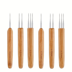 Dreadlock Hook Tool Set 0.5mm 0.75mm 1 Hook 2 Hooks 3 Hooks