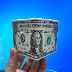 1pc Speed Cube with Unique 1 Bill Infinite Magic Puzzle ABS Resin