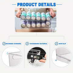 Refrigerator Organizer Bins Can Dispenser Storage