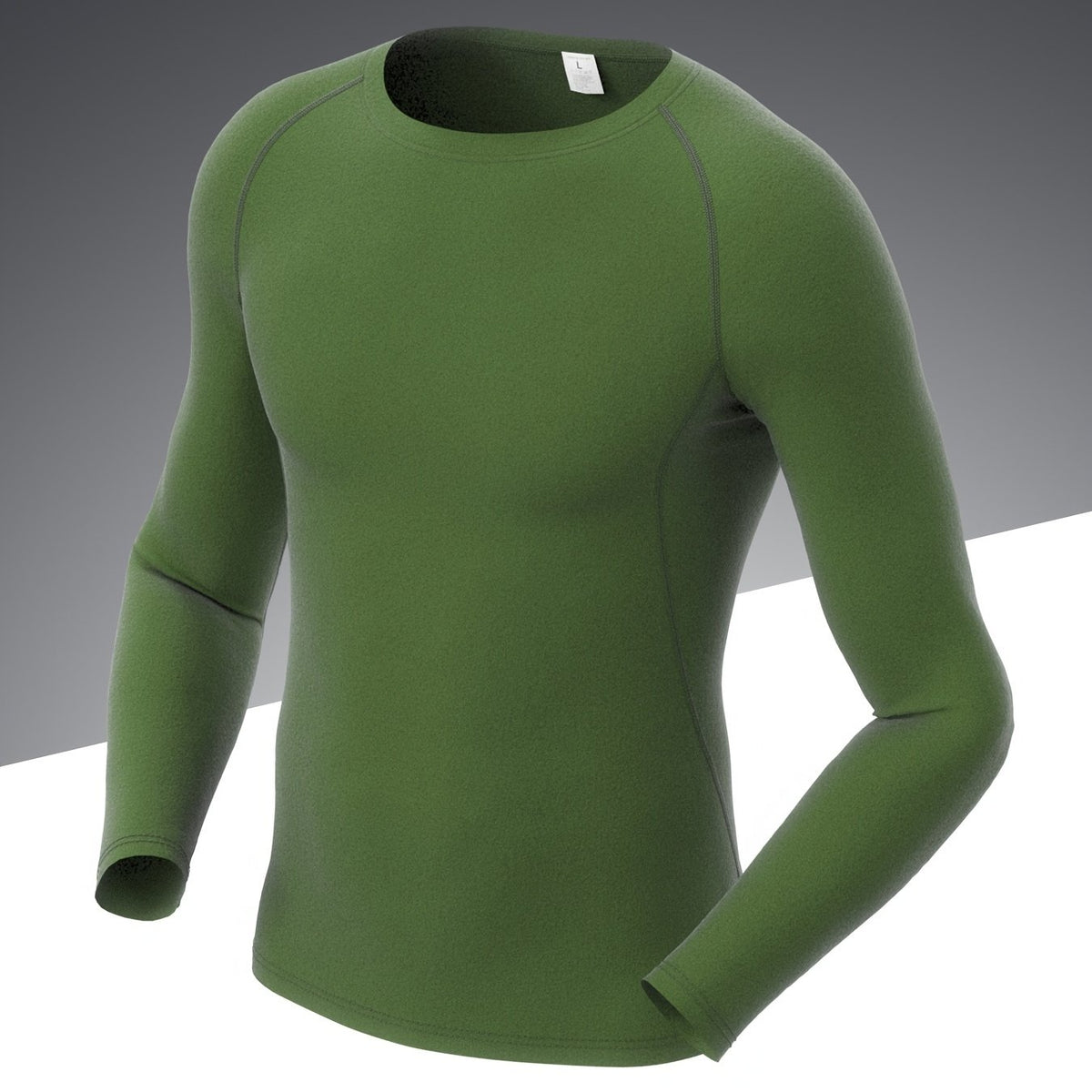 Men's High Stretch Workout Shirt Compression Base Layer